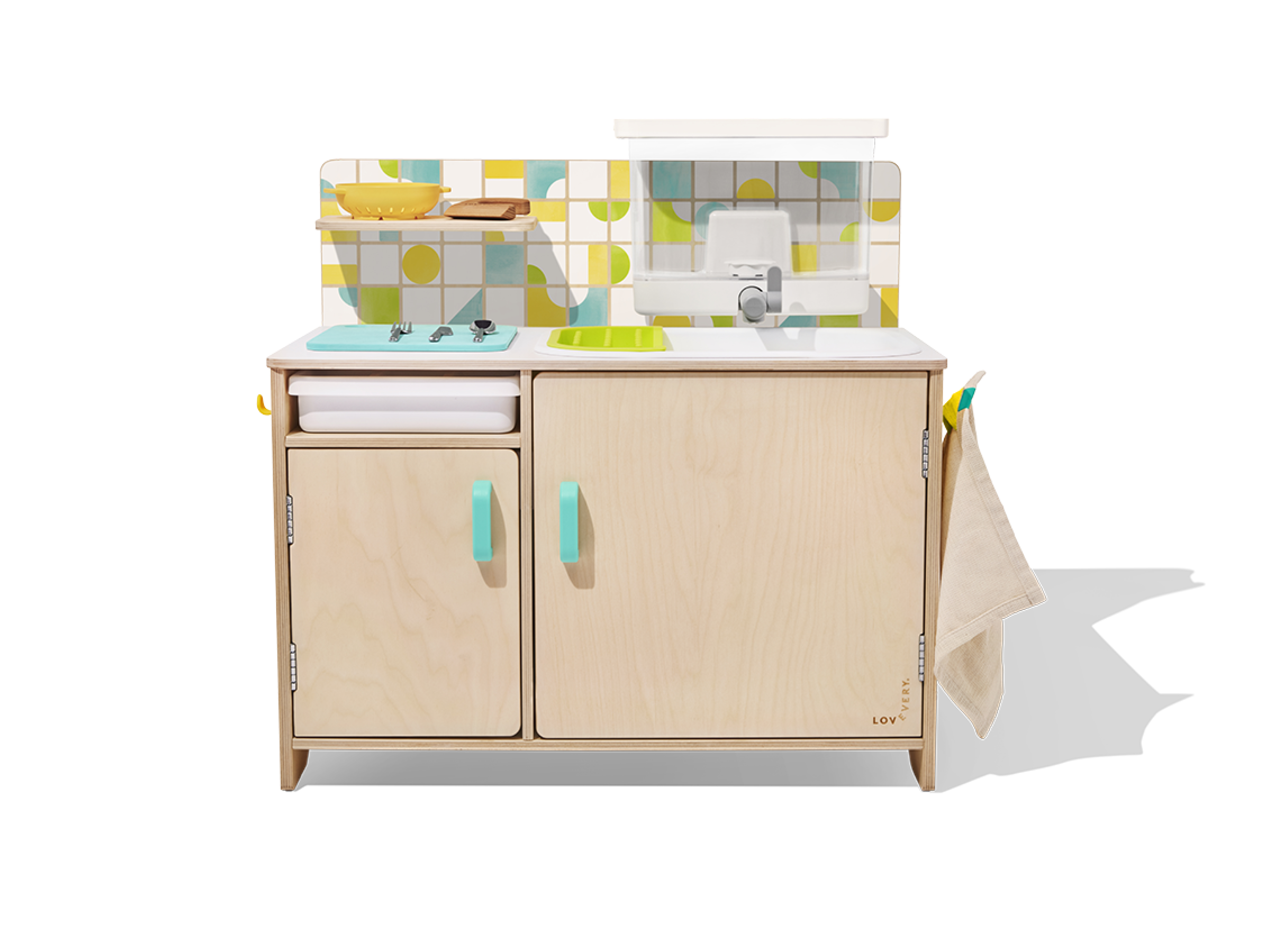 The Real Life Play Kitchen | Kids Kitchen Set | Lovevery