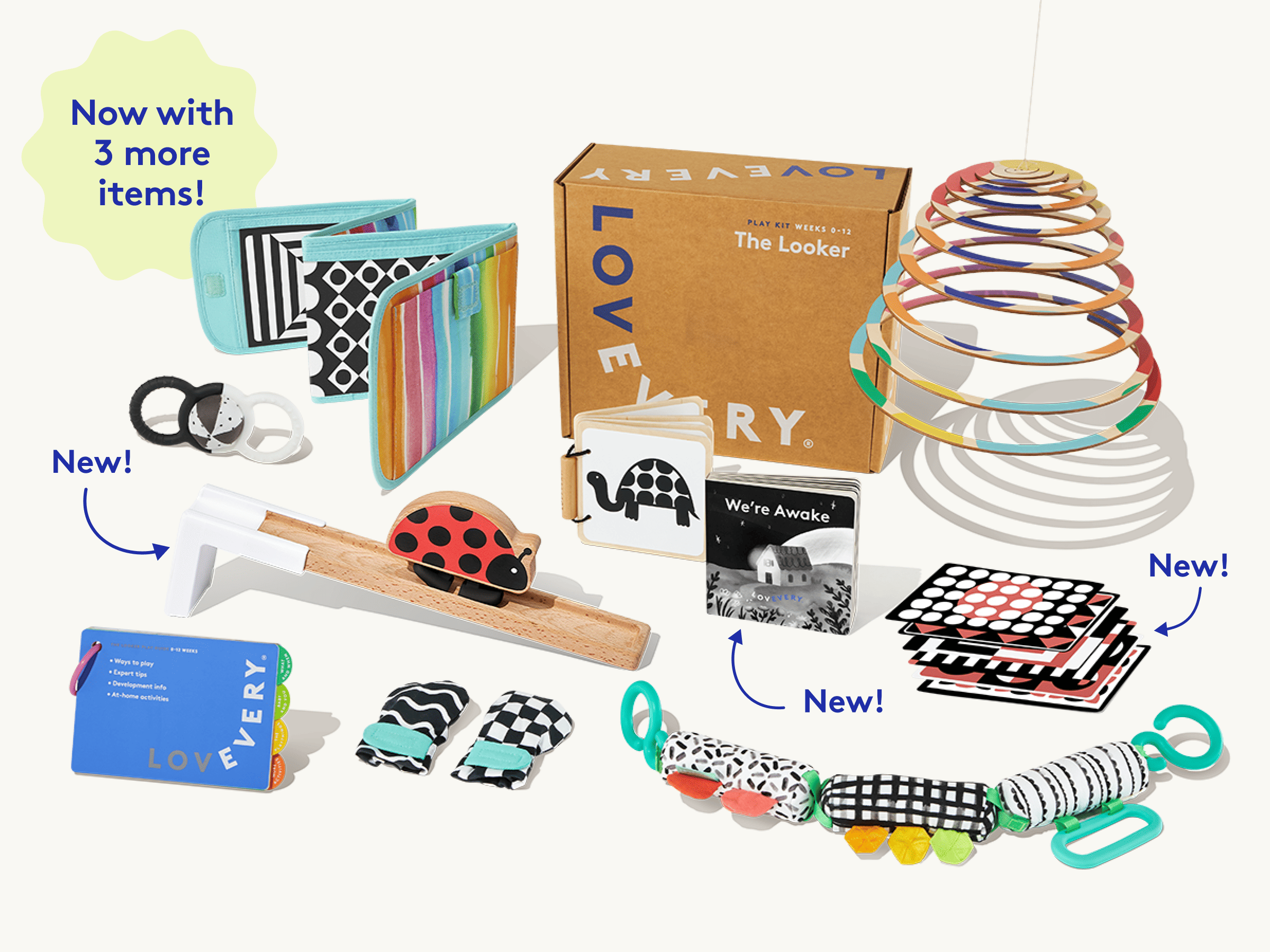 Newborn Gift Set | Full Year of Play & Learning | Lovevery