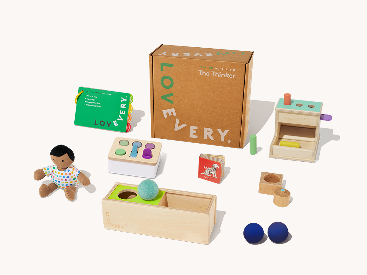 The Thinker Play Kit | Toys for 11- Month and 1-Year-Olds | Lovevery