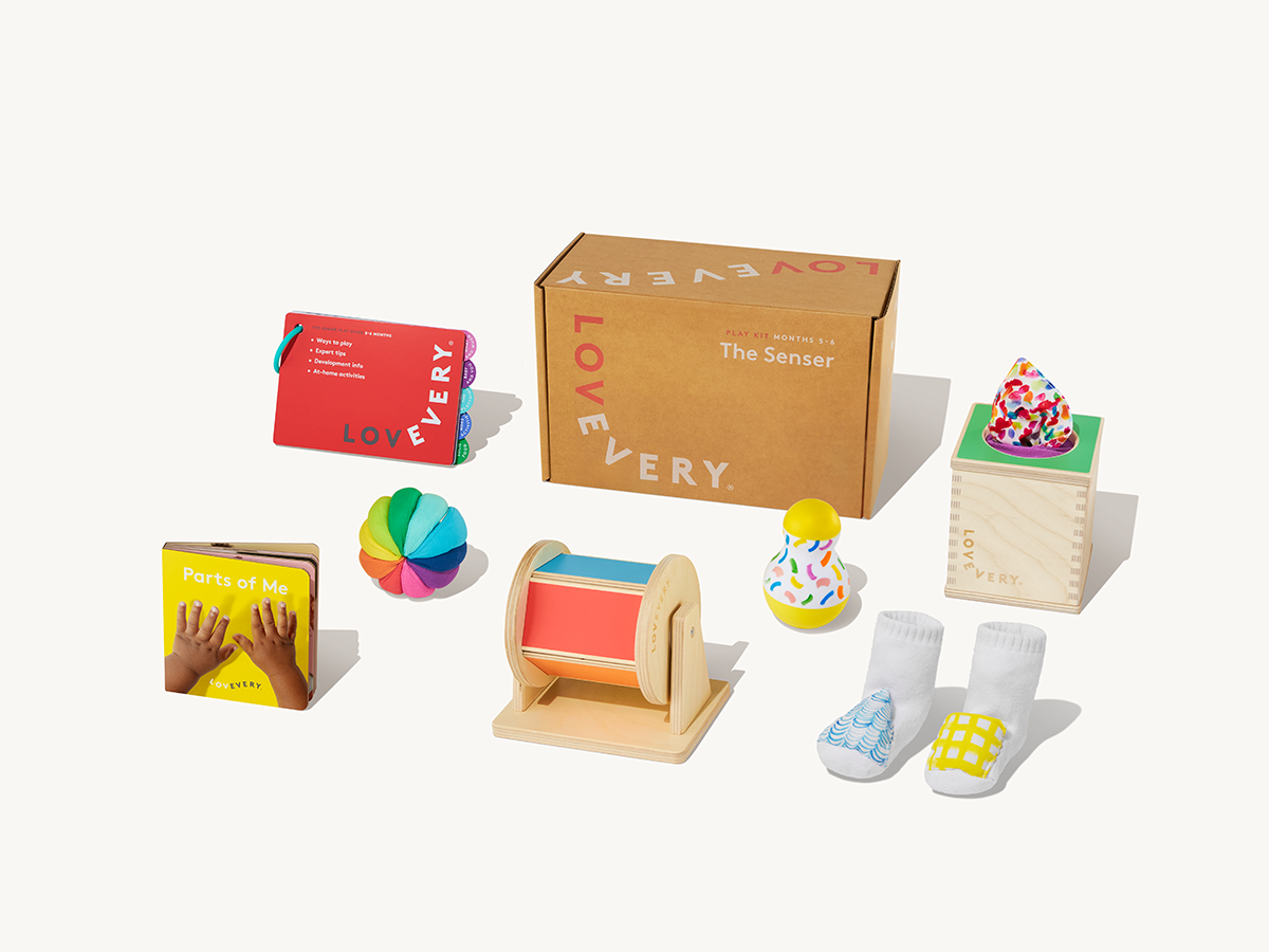The Senser Play Kit | 5- to 6-Month-Old Baby Toys | Lovevery