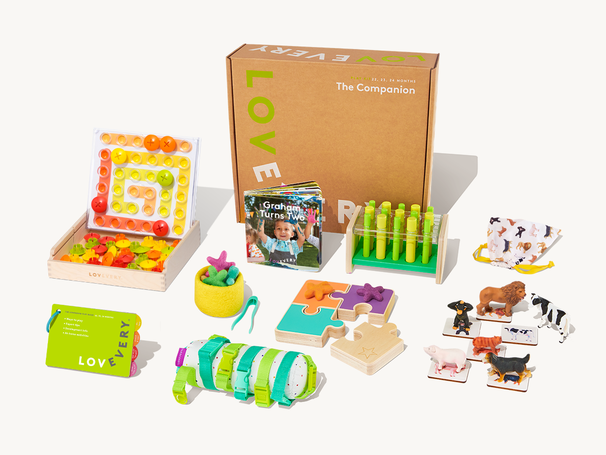 The Companion Play Kit | Toys for 1 - 2-Year Olds | Lovevery UK