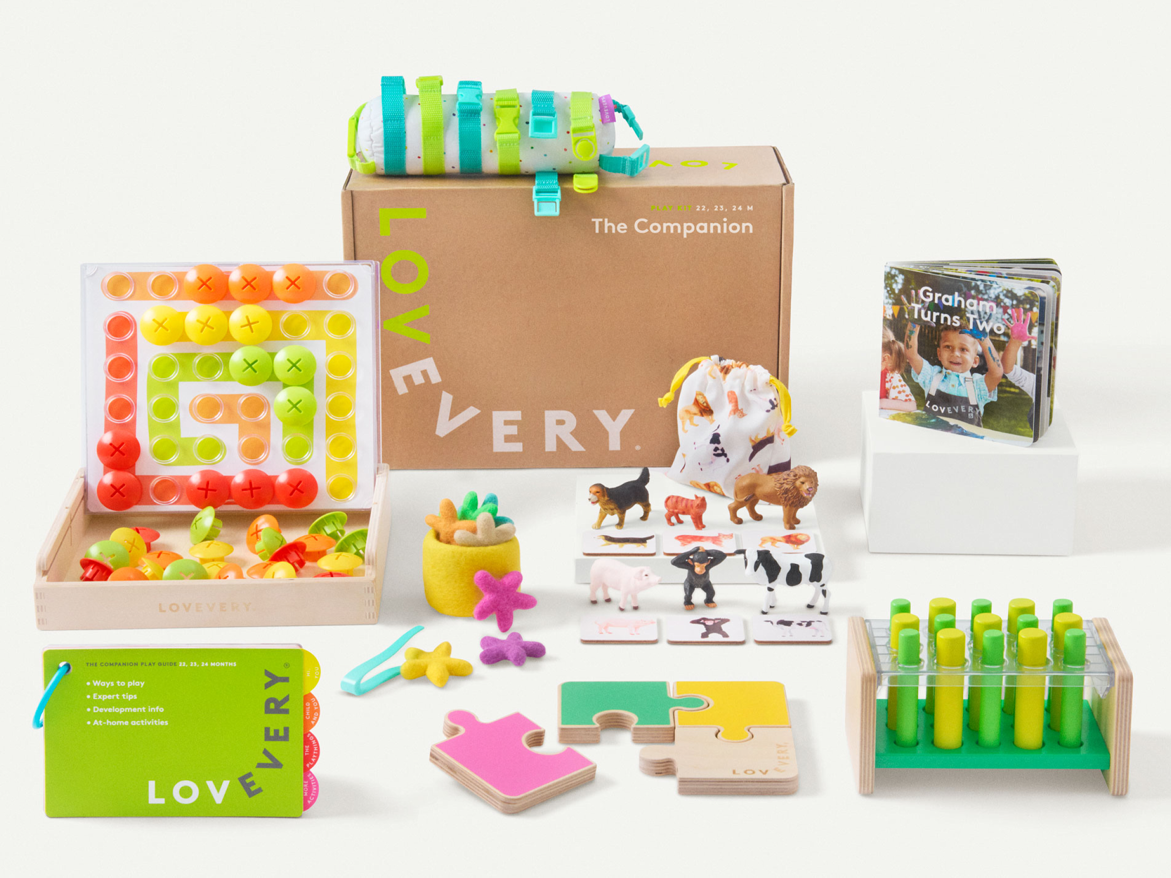 知育玩具 Lovevery The Companion Play Kit 22-24M The Companion Play Kit | Toys for 1-Year Olds | Lovevery