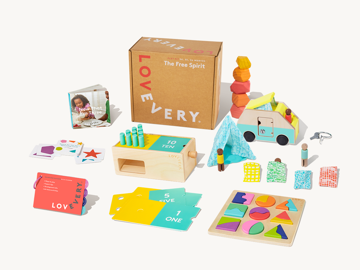 The Free Spirit Play Kit | Toys for 2-Year Olds | Lovevery