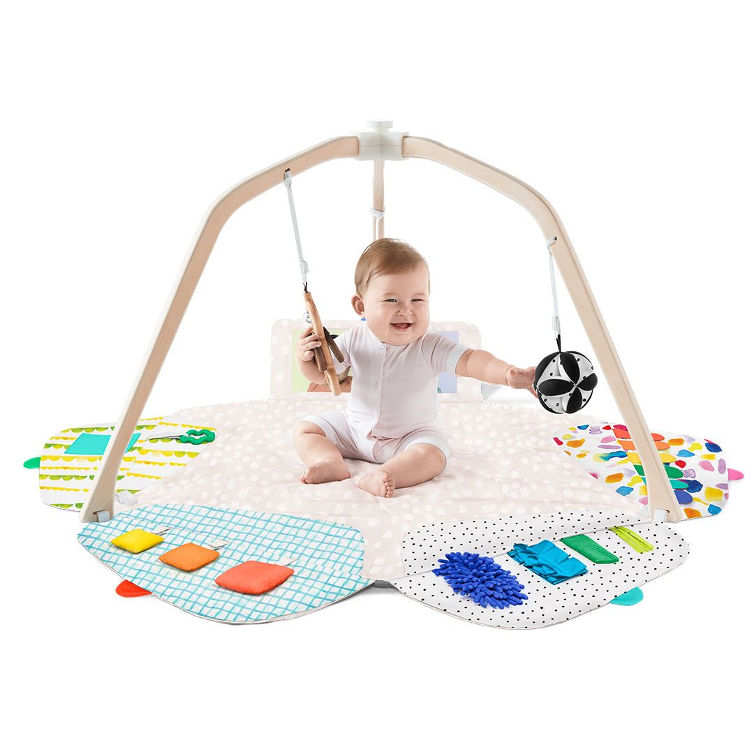 The Play Gym Baby Activity Tummy Time Mat Lovevery