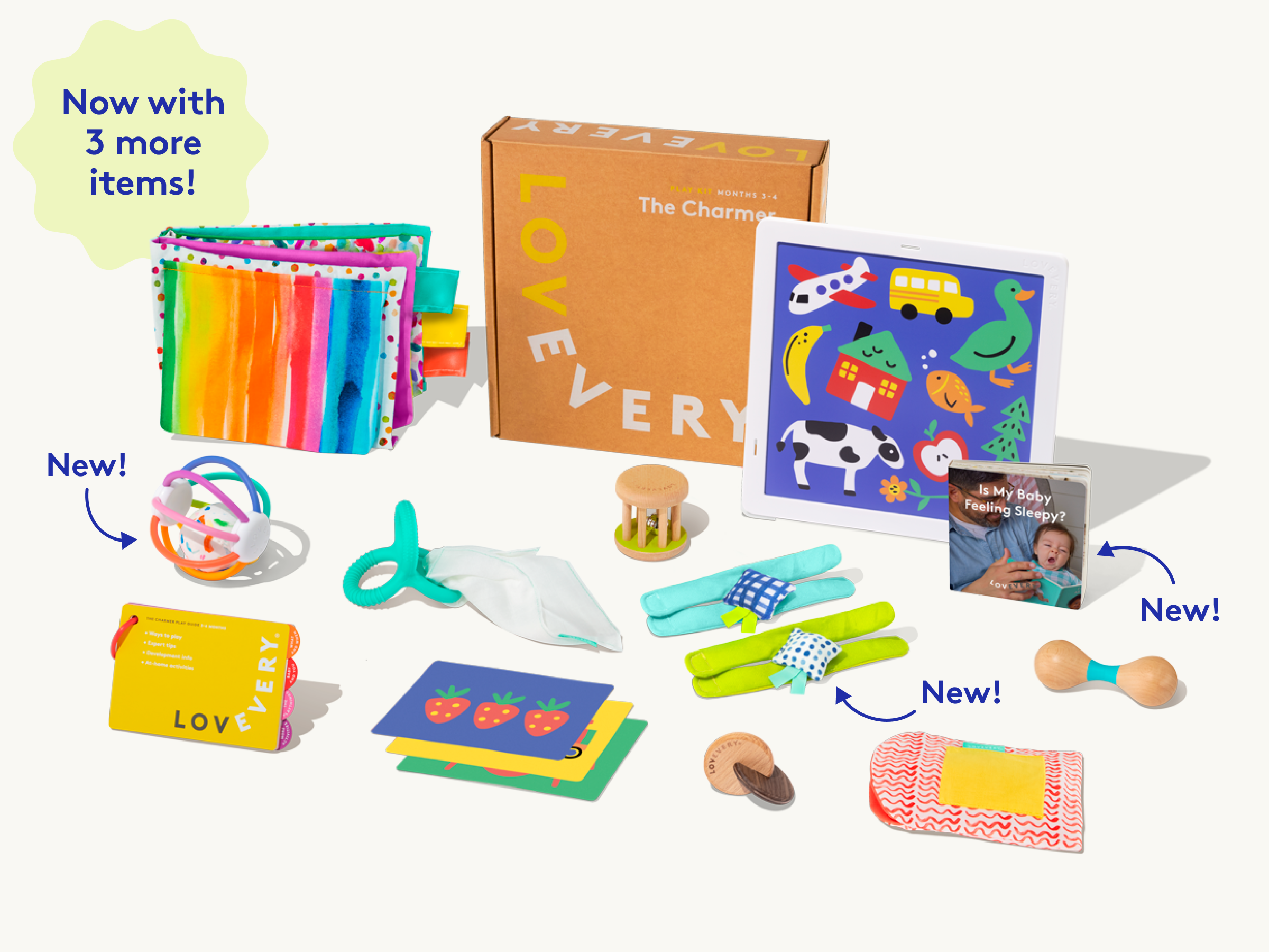 Newborn Gift Set | Full Year of Play & Learning | Lovevery