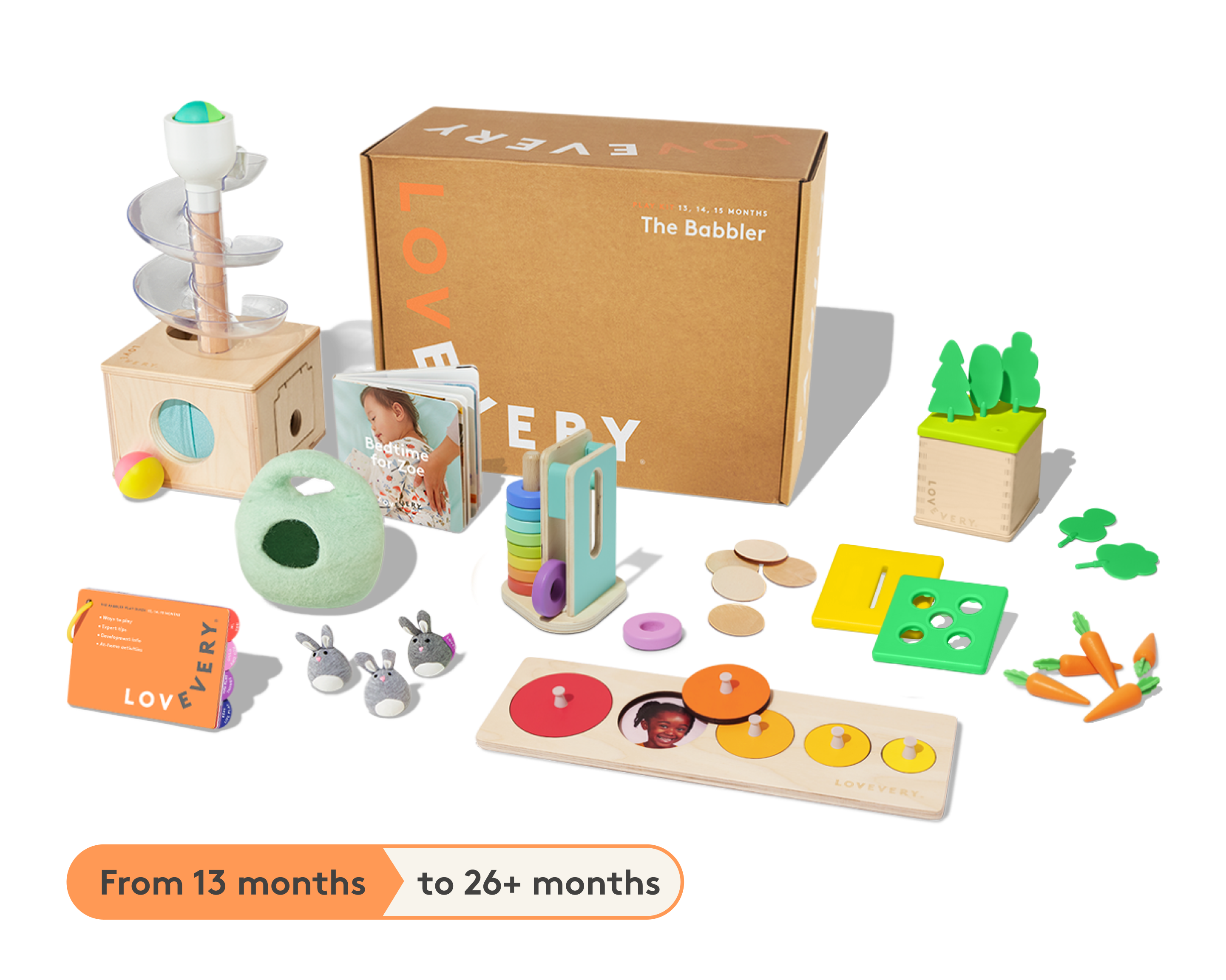 知育玩具 LOVEVERY Play Kit Month 25-27 The Helper The Helper Play Kit | Toys for 2-Year-Olds | Lovevery