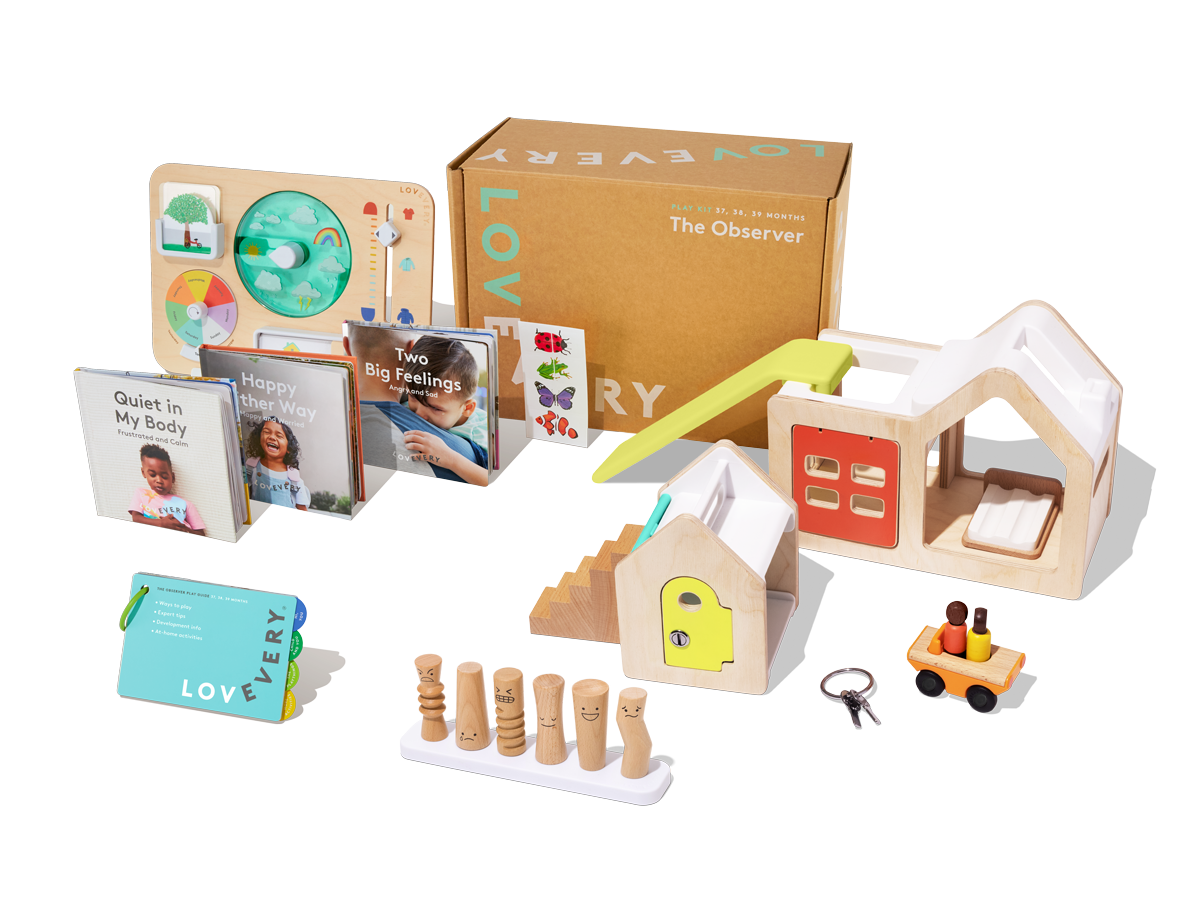 The Observer Play Kit | Toys for 3-Year Olds | Lovevery Europe