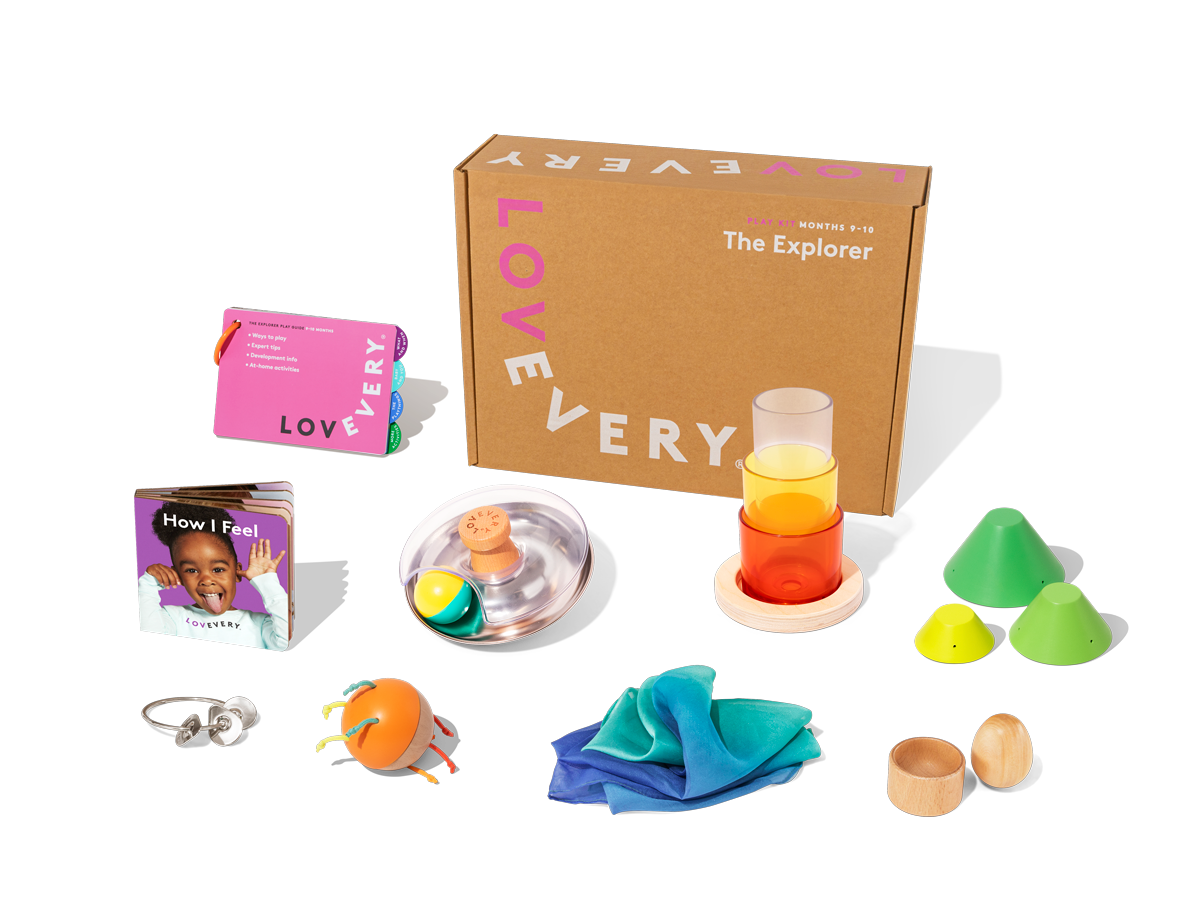 The Explorer Play Kit | 9- to 10-Month-Old Baby Toys | Lovevery Europe