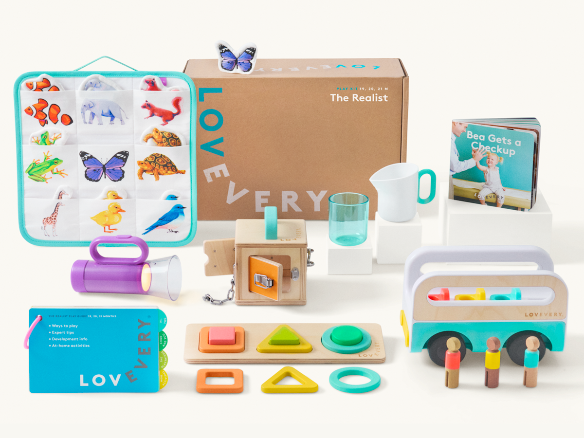 知育玩具 Lovevery The Companion Play Kit 22-24M The Companion Play Kit | Toys for 1-Year Olds | Lovevery