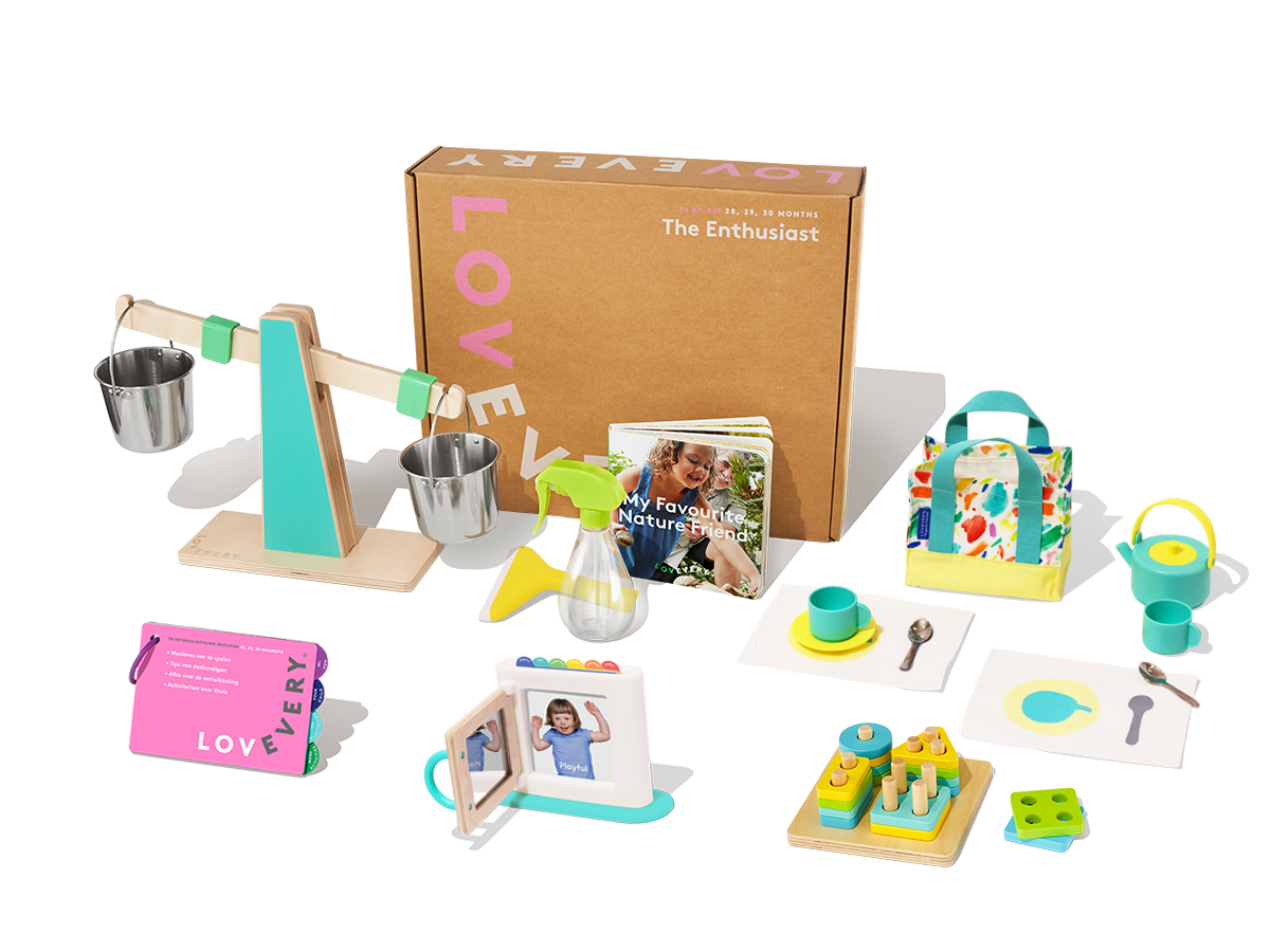 The Enthusiast Play Kit | Toys for 2-Year Olds | Lovevery Australia