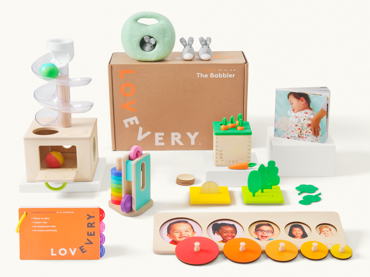 The Babbler Play Kit | Toys for 1-Year Olds | Lovevery