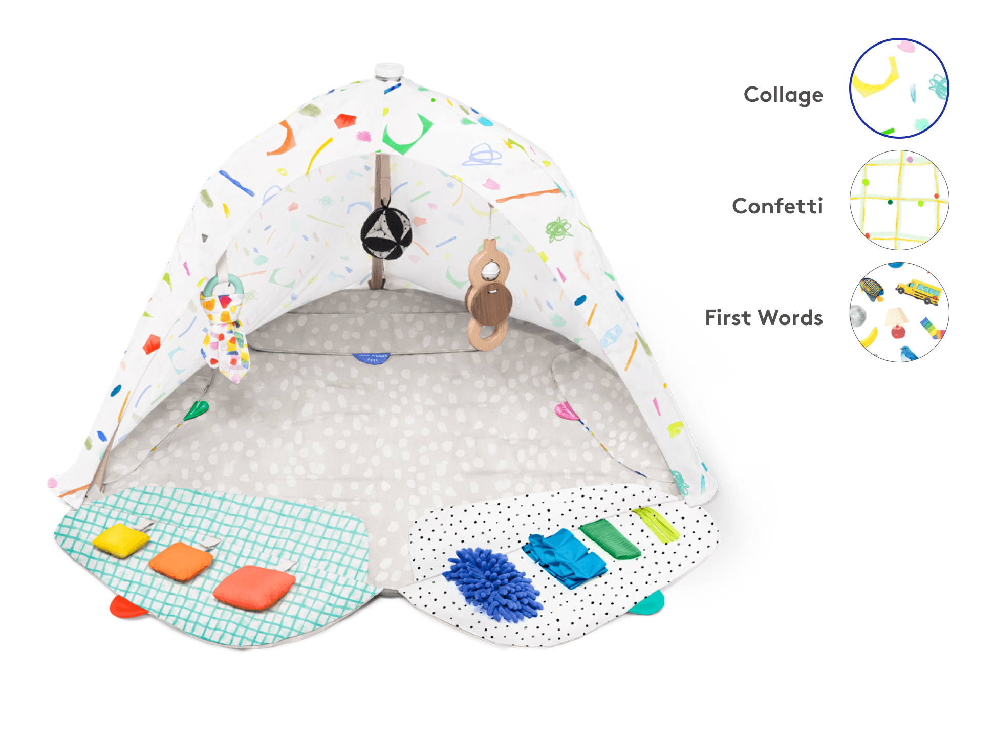 The Play Gym | Baby Activity & Tummy Time Mat | Lovevery