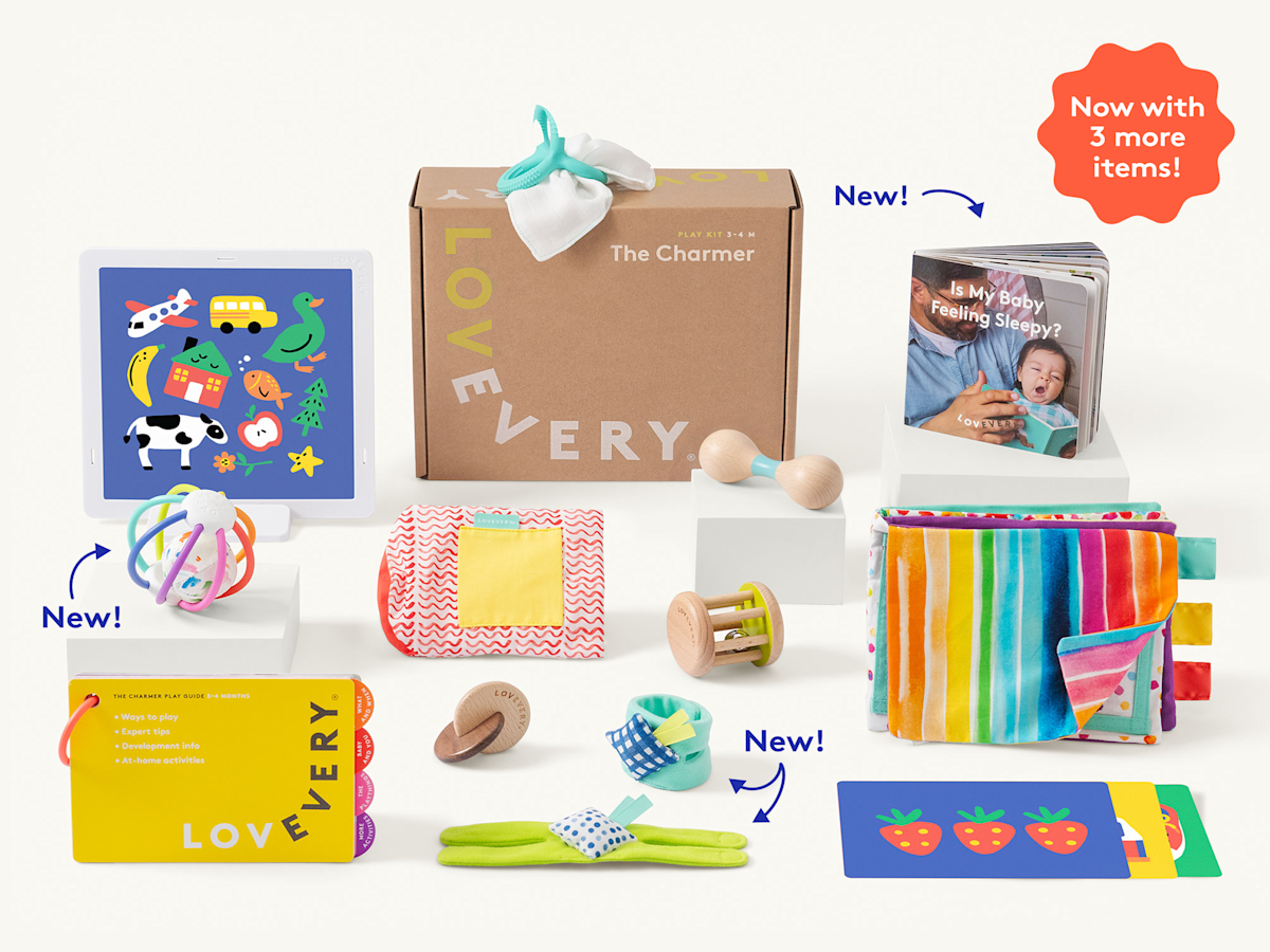 The Senser Play Kit | 5- to 6-Month-Old Baby Toys | Lovevery
