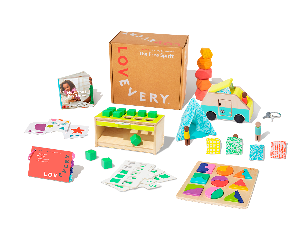 The Free Spirit Play Kit | Toys for 2-Year Olds | Lovevery