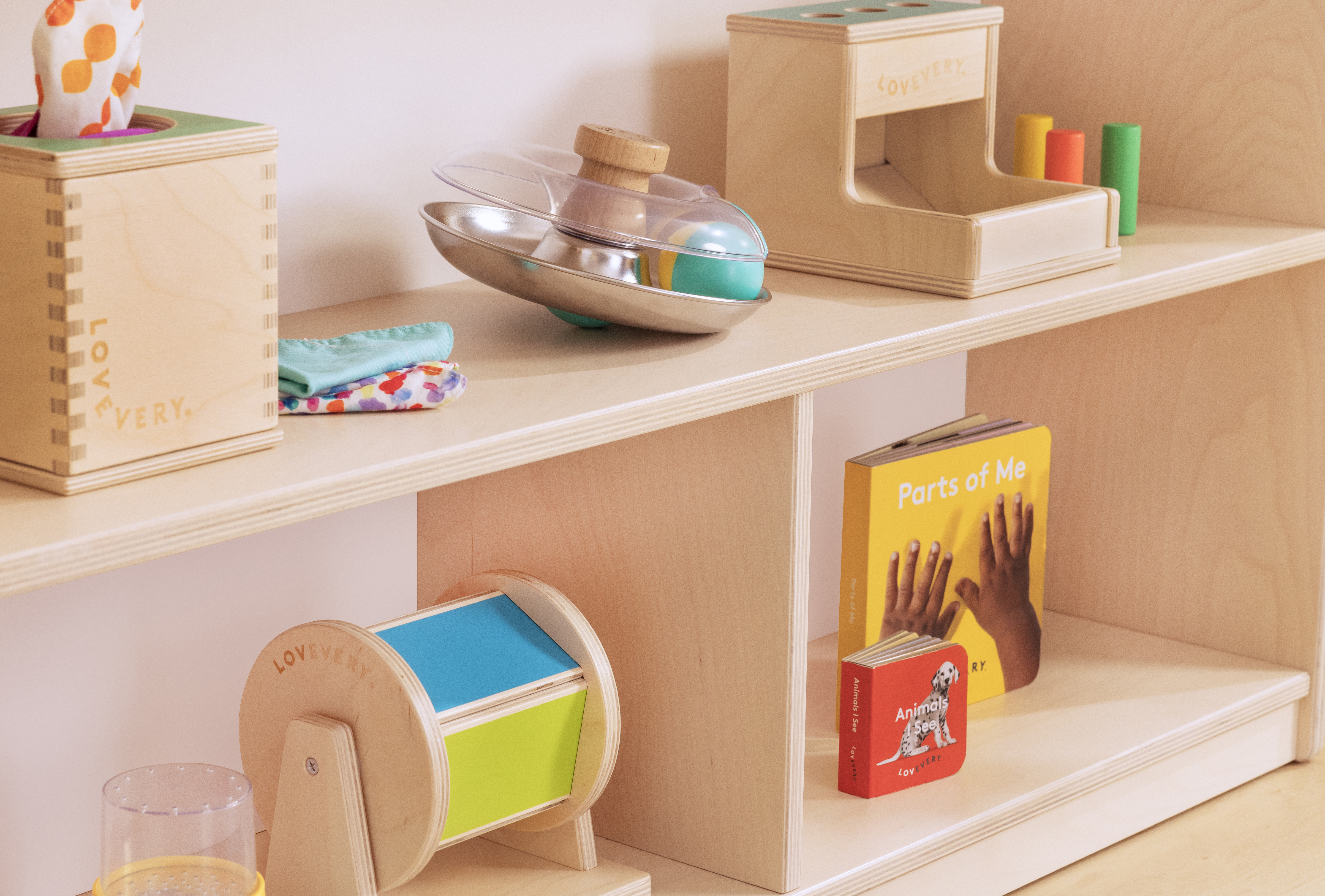 Montessori Playshelf Store Organize Your Toys Lovevery