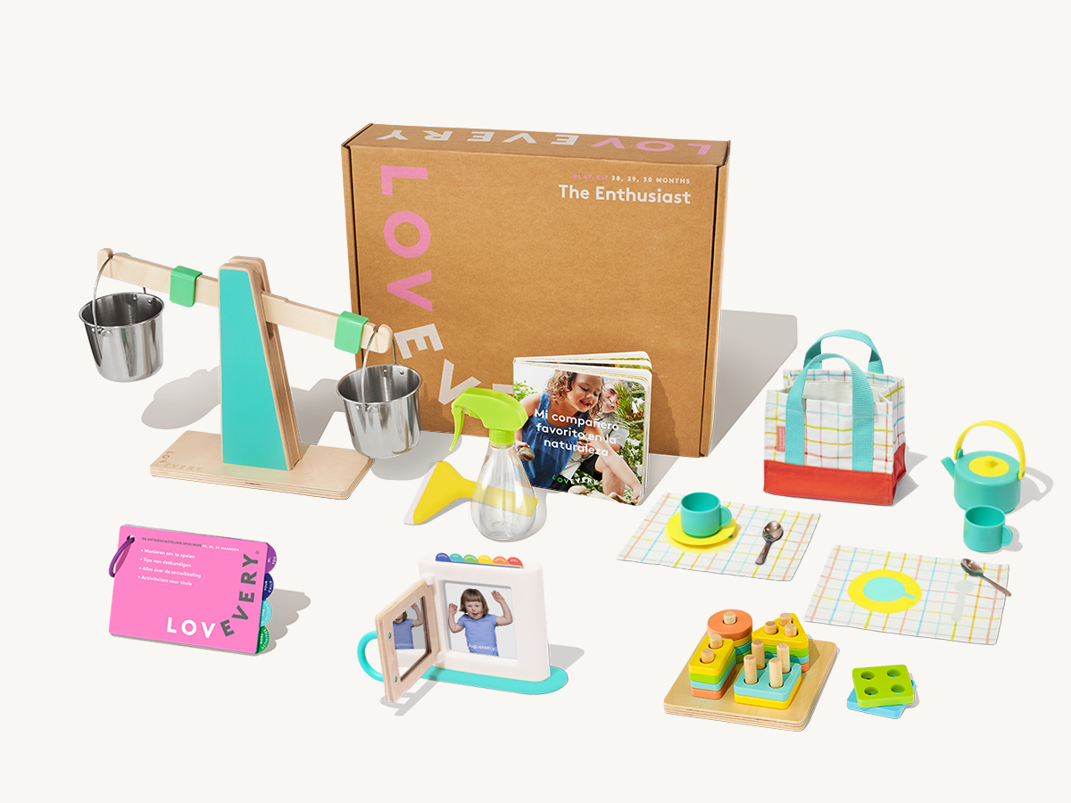 Kit de Juego El Investigador | Juguetes para 2 años de edad | Lovevery