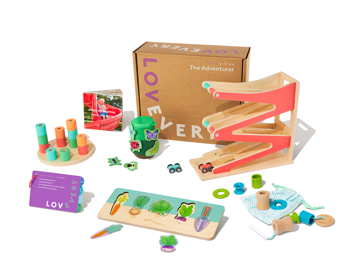 Les Kits de Jeu Lovevery  Abonnement à des jeux éducatifs de 0 à 4 an