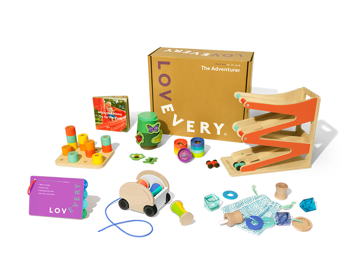 Lovevery The Realist shops partial Montessori play kit