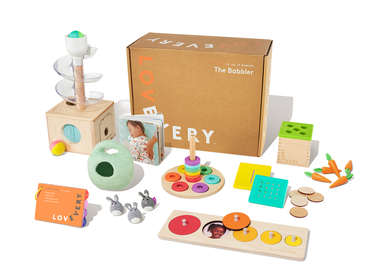 The Babbler Play Kit, Toys for 1-Year Olds
