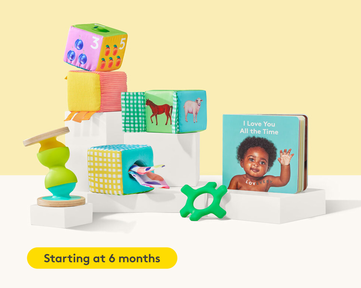Explore on the Floor Mini Kit | Sensory Toys for 0+ Months Old