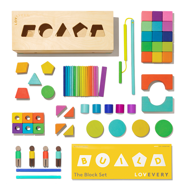 Lovevery wooden block set