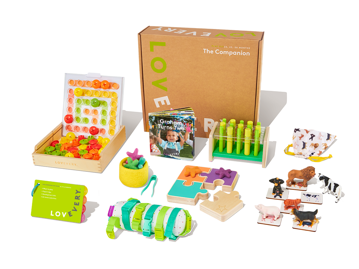 Lovevery Planner Play Kit - Toys for 4 Year Old - Toddler Toy Subscription