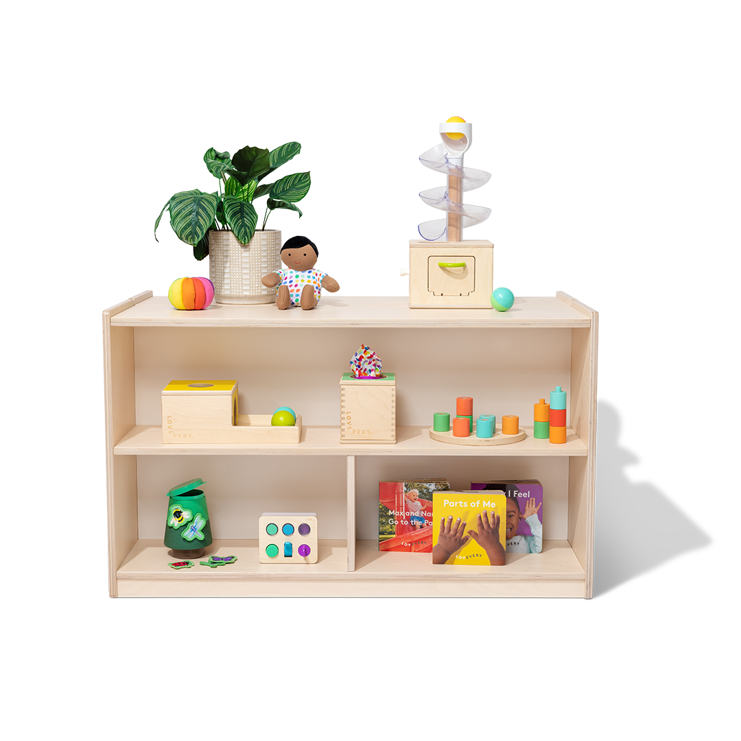 Montessori Playshelf Store Organize Your Toys Lovevery
