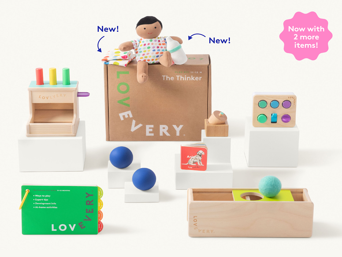 LOVEVERY The Babbler Play Kit (13〜15ヶ月) The Babbler Play Kit | Toys for 1-Year Olds | Lovevery