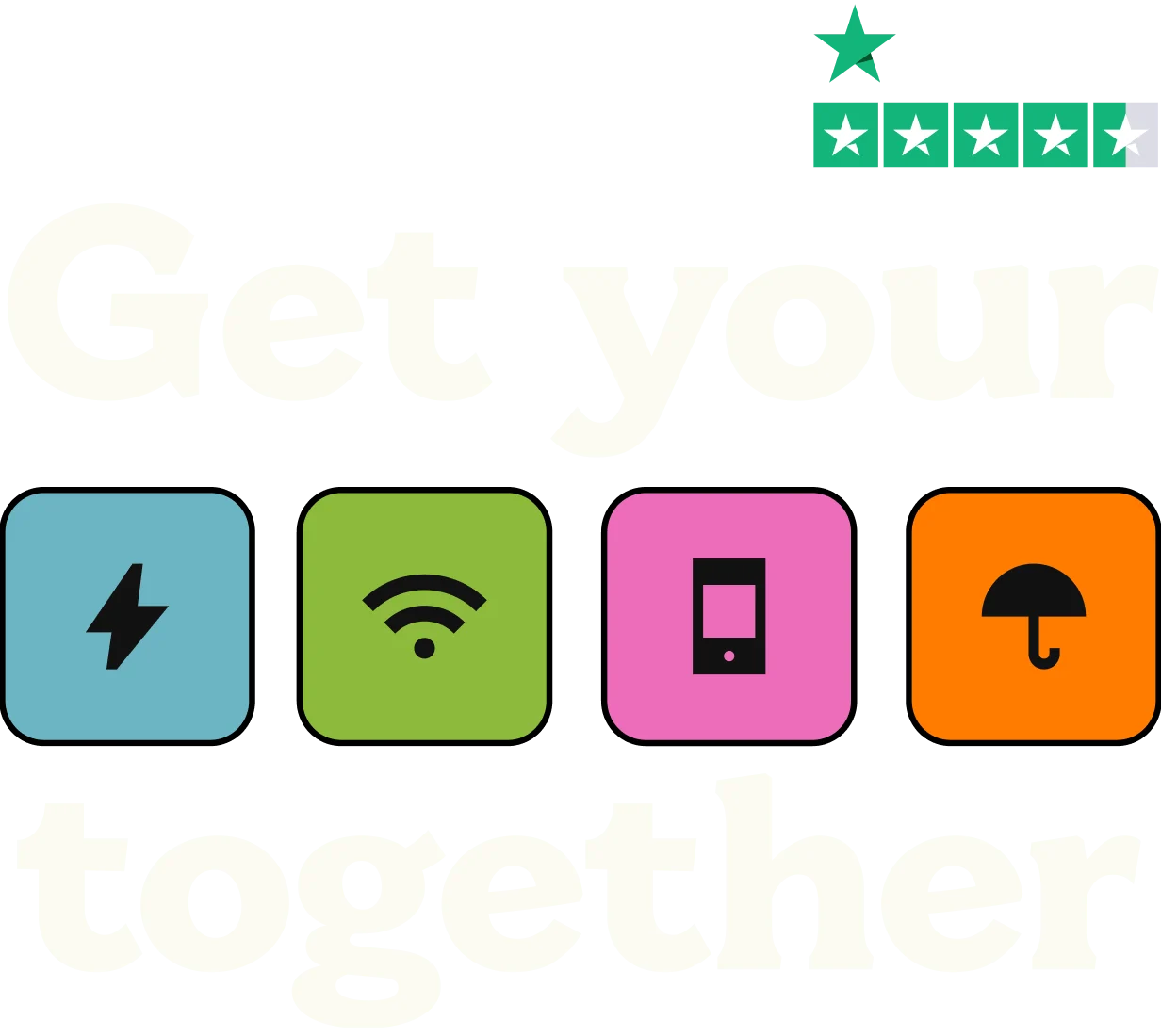 Rated excellent on Trustpilot. Get your energy, broadband, mobile and insurance together with Utility Warehouse.