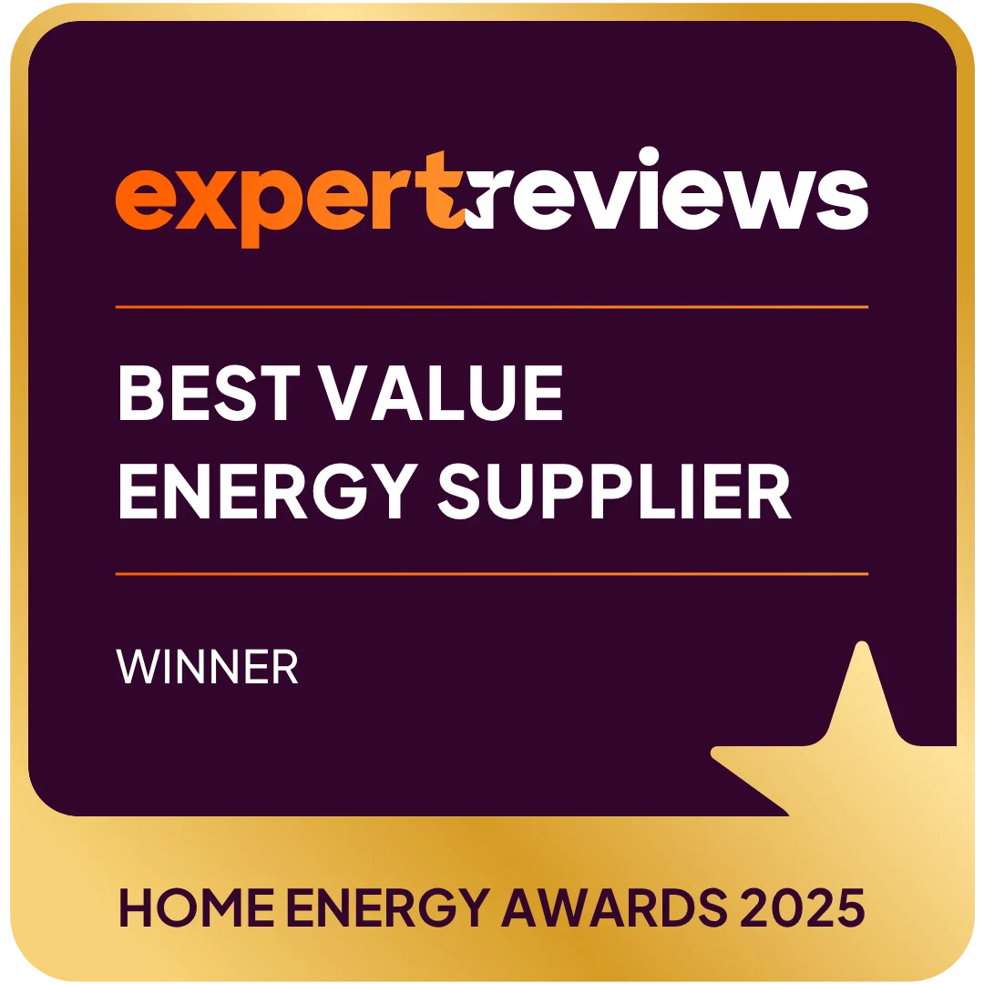 Image showcasing Utility warehouses two Which? award wins for their broadband and being a recommended energy company