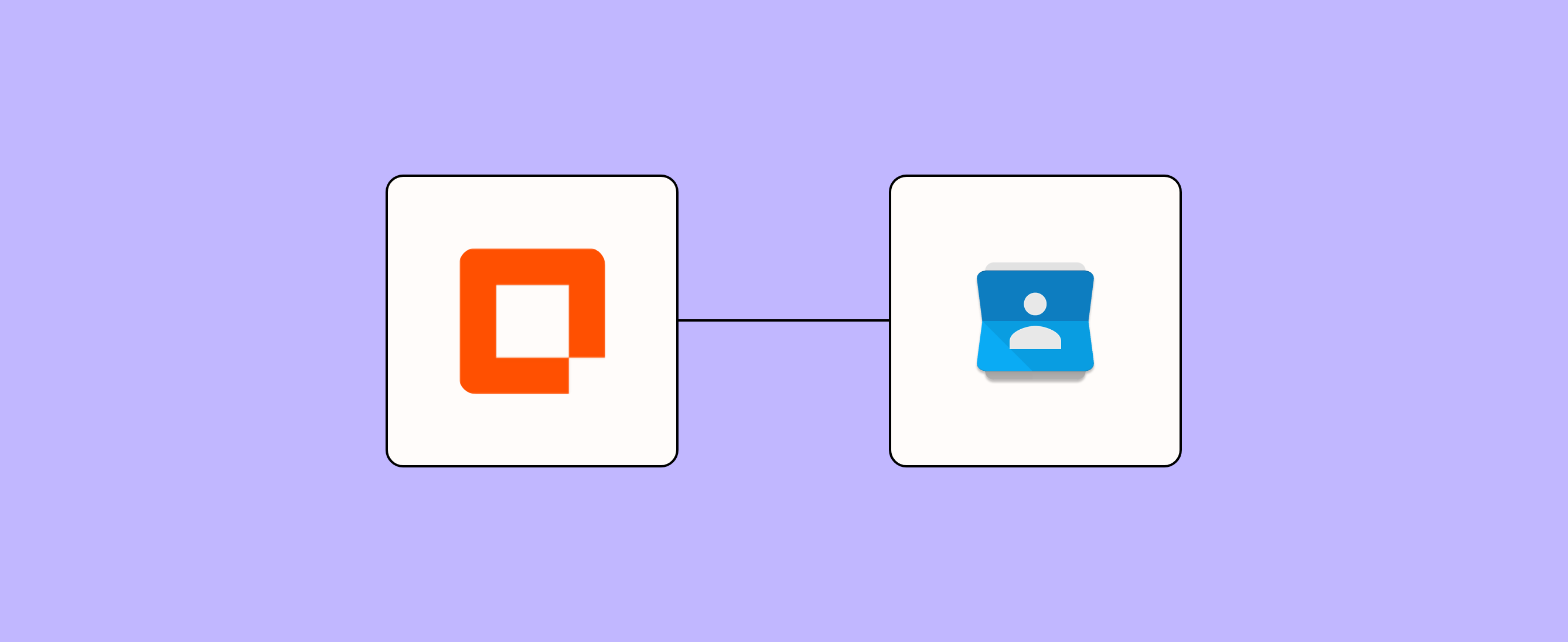 Create contact form template (Google Contacts integration)