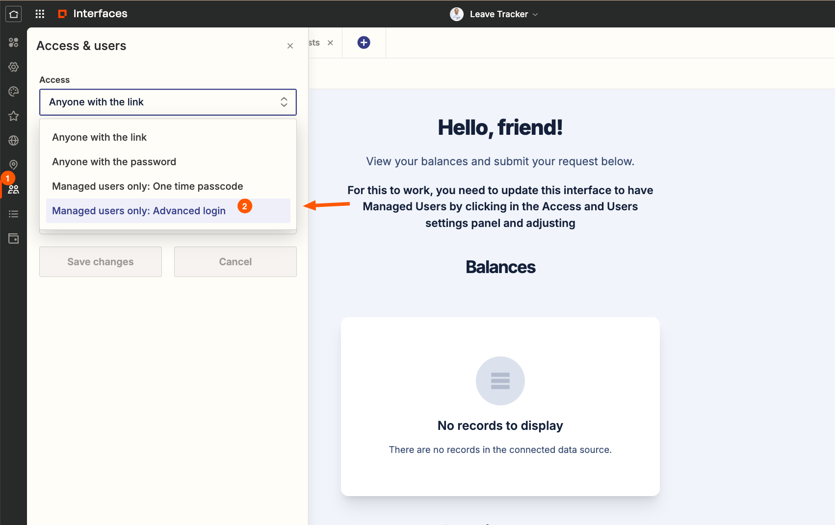 Adding users to Zapier Interfaces