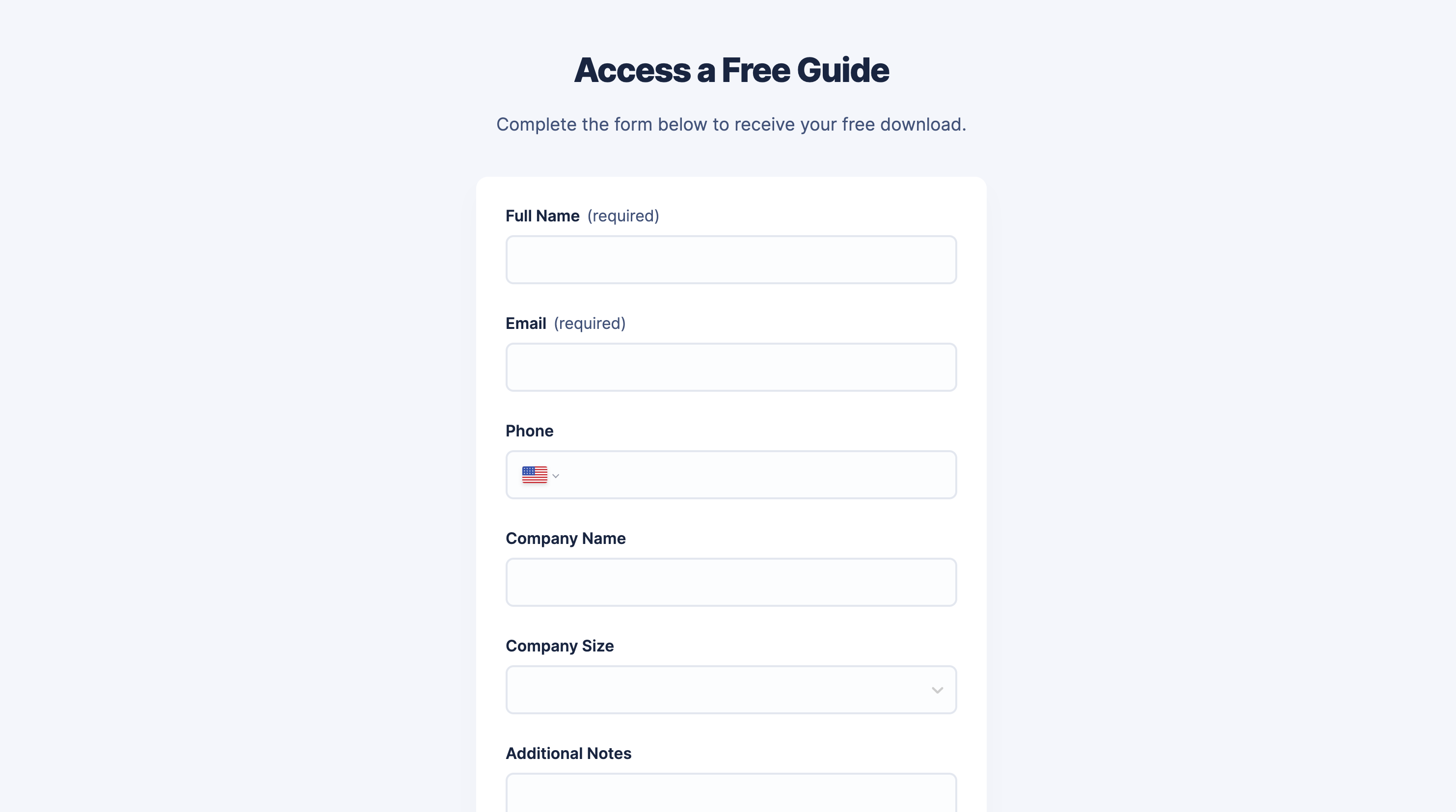 Free Offer Template | Zapier Interfaces