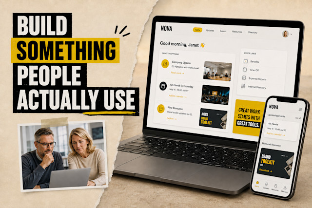 BUILD SOMETHING PEOPLE ACTUALLY USE