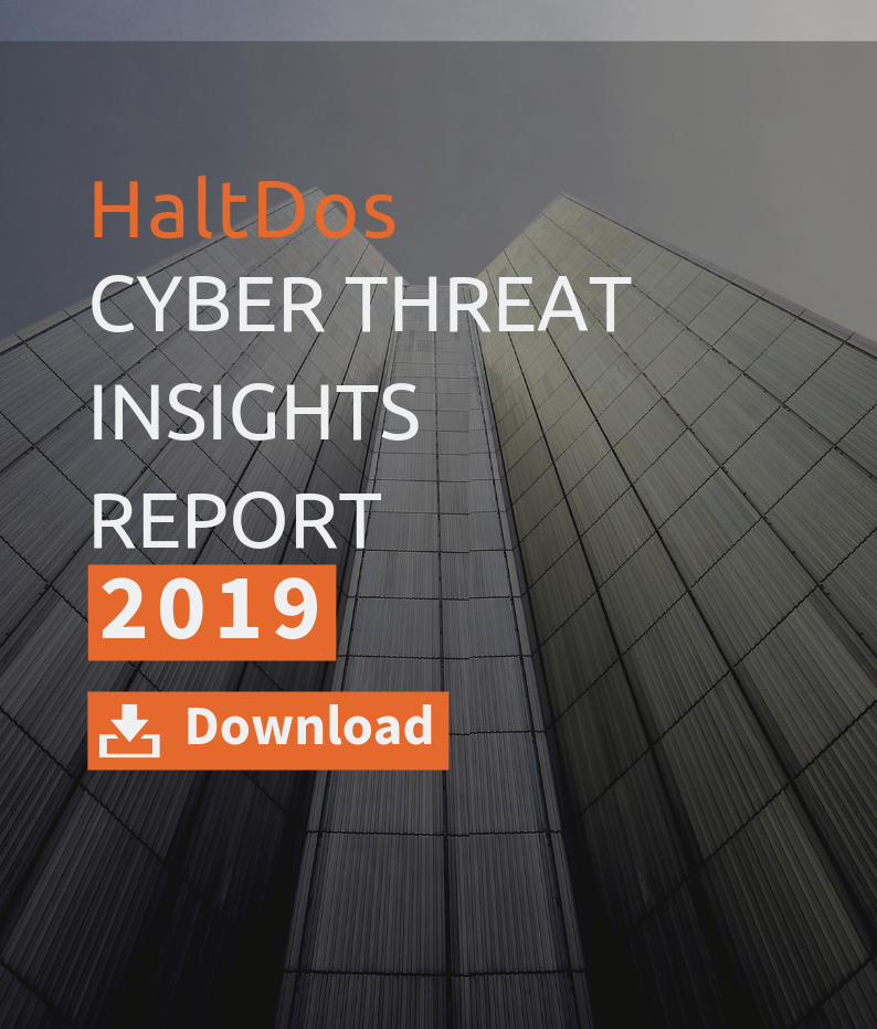 Global Cyber Threats Report 2019 - Haltdos