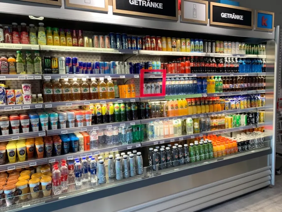 Neues Einkaufszentrum, neuer k kiosk