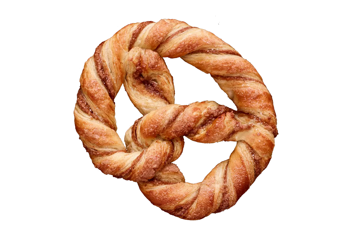 Pretzel apple cinnamon