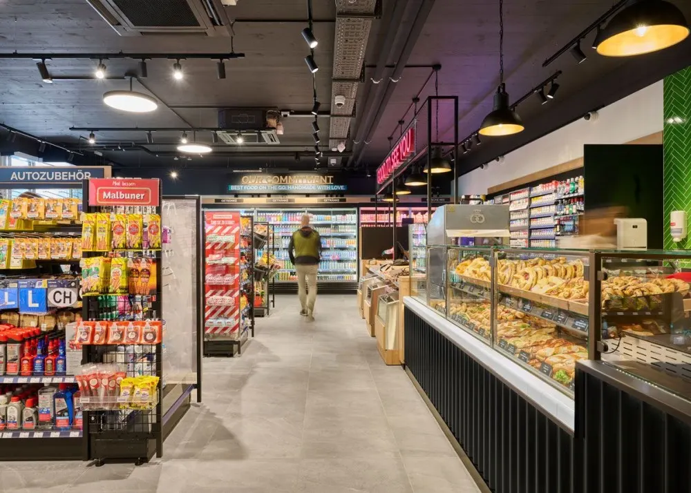 Innovativer avec Store an der Raststätte Grauholz setzt neuen Massstab für das Einkaufen unterwegs