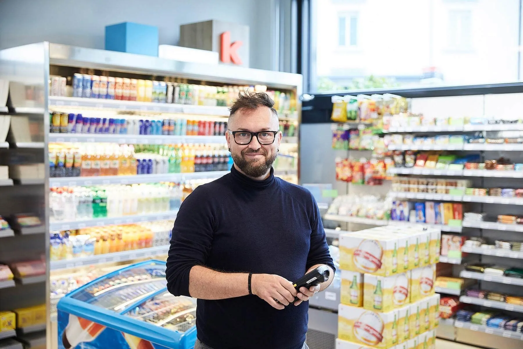 k kiosk Filiale innen