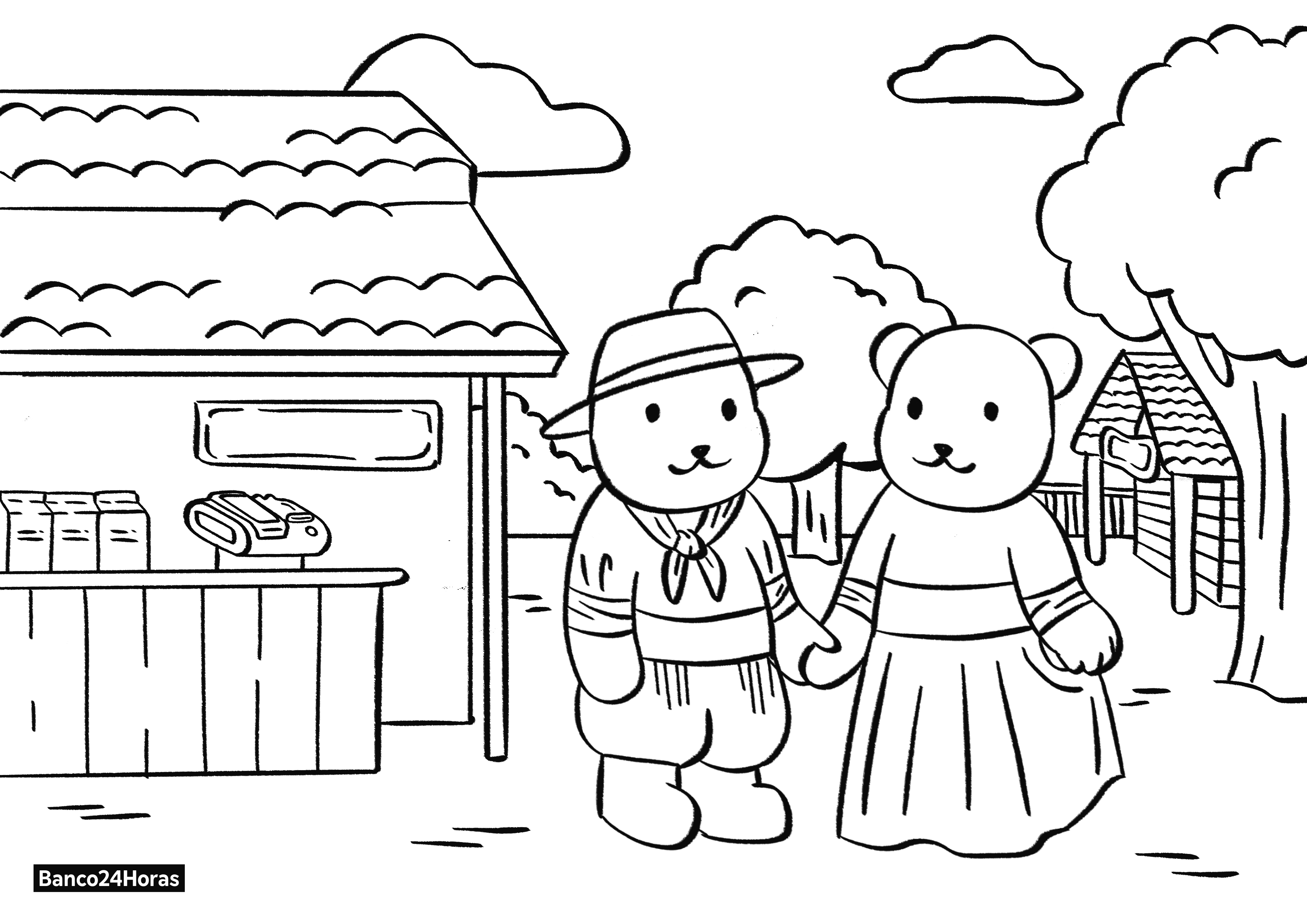 Ilustracao A4 Acampamento-Farroupilha