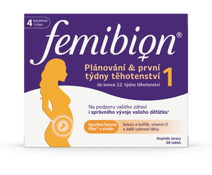 FEMIBION® 1 PLÁNOVÁNÍ & PRVNÍ TÝDNY TĚHOTENSTVÍ