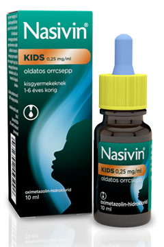 Nasivin Kids 0,25 mg/ml oldatos orrcsepp gyermekeknek