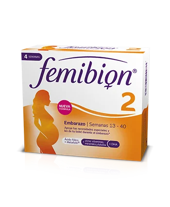 Pack Femibion 1 Planificación y Principio del Embarazo con Ácido Fólico 2 x  28 comprimidos