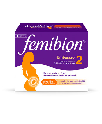 Femibion® 2 Embarazo para una ingesta adecuada de folato