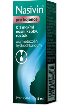 NASIVIN® PRO KOJENCE 0,1 MG/ML NOSNÍ KAPKY, ROZTOK