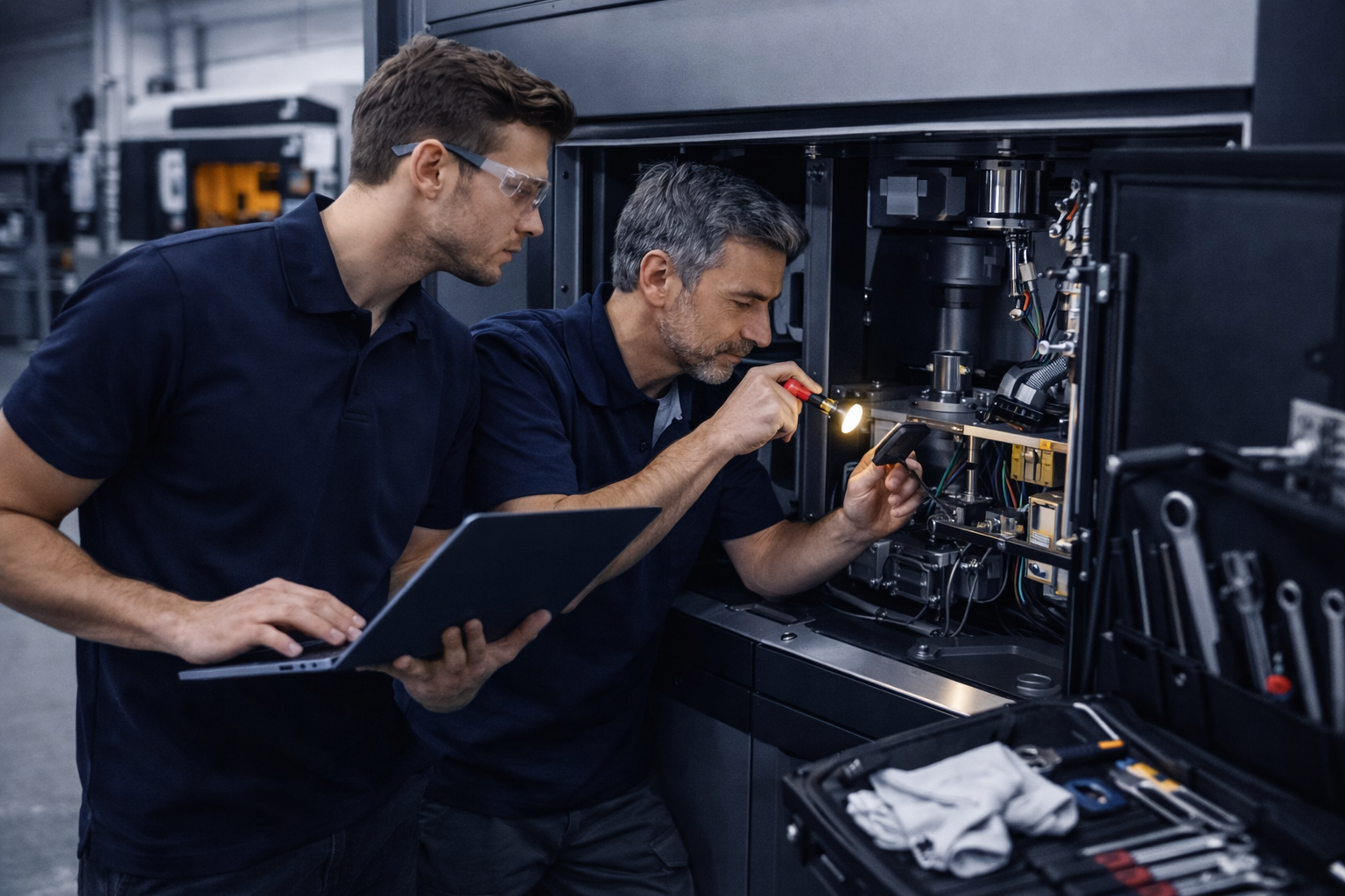 Wartung, Service und technischer Support