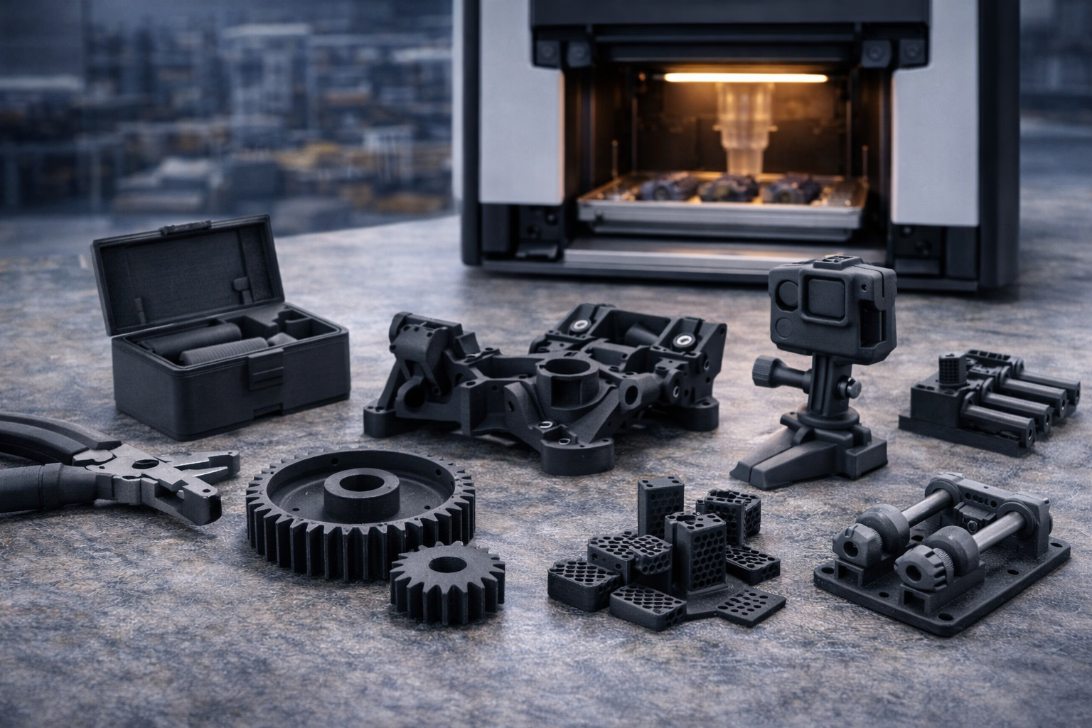 SLS Nylon 3D Printing – Durable Engineering Components