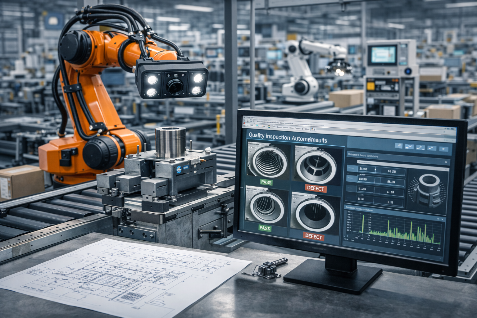 Látórendszerek és Minőségellenőrzési Automatizálás