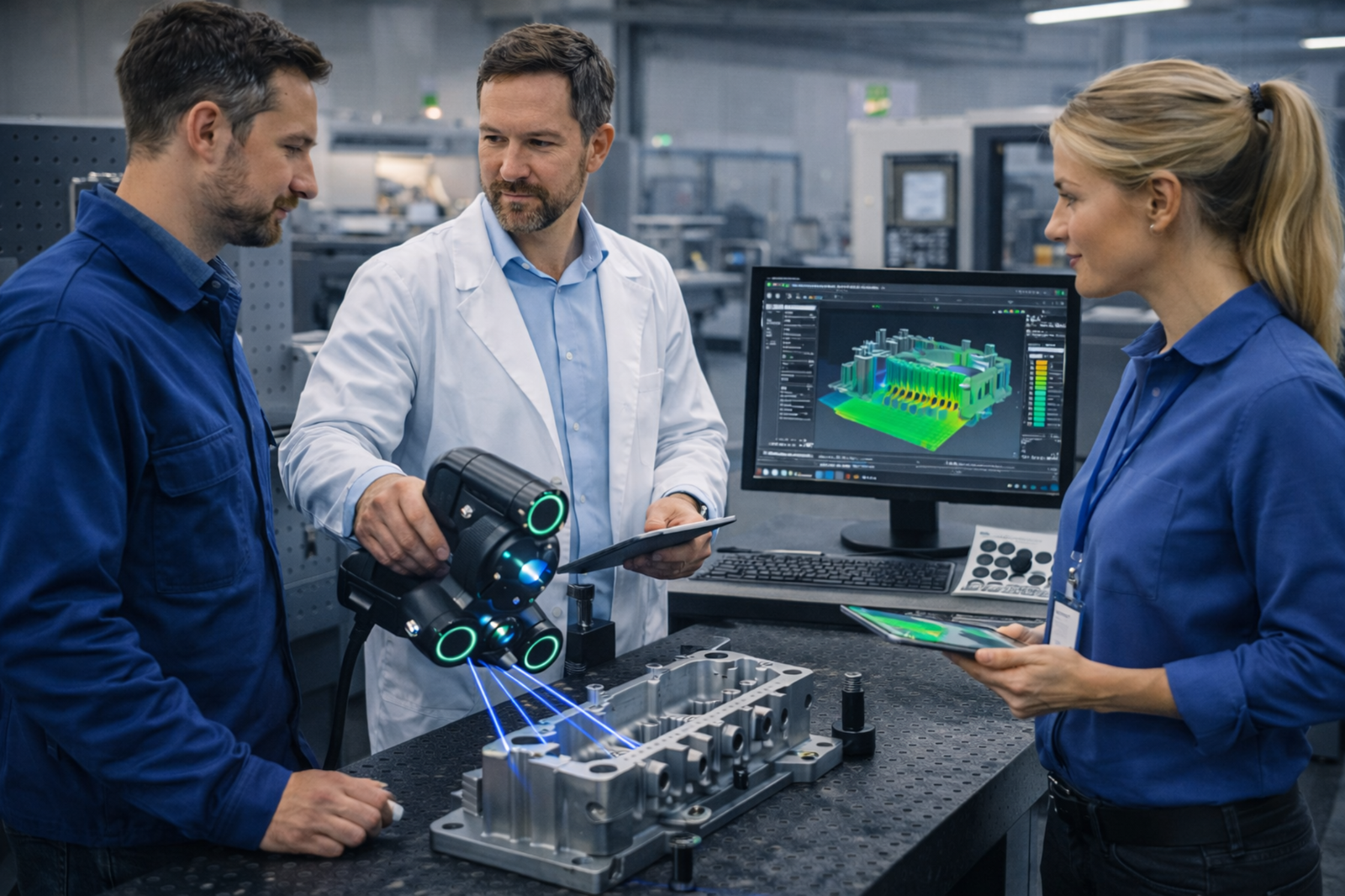 Installation, Kalibrierung und Bedienerschulung