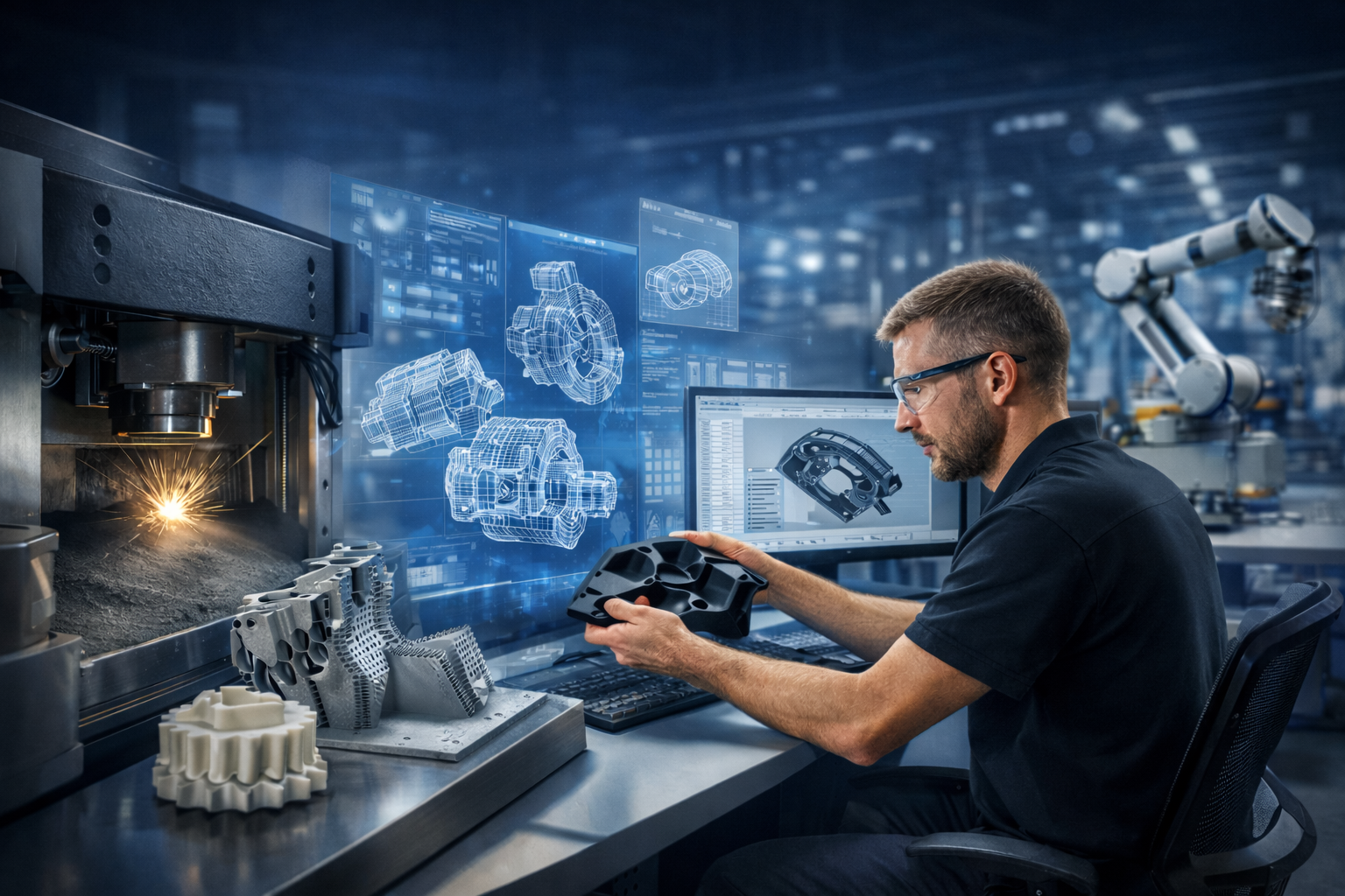 Industrial 3D Printing for Functional Prototyping and Production